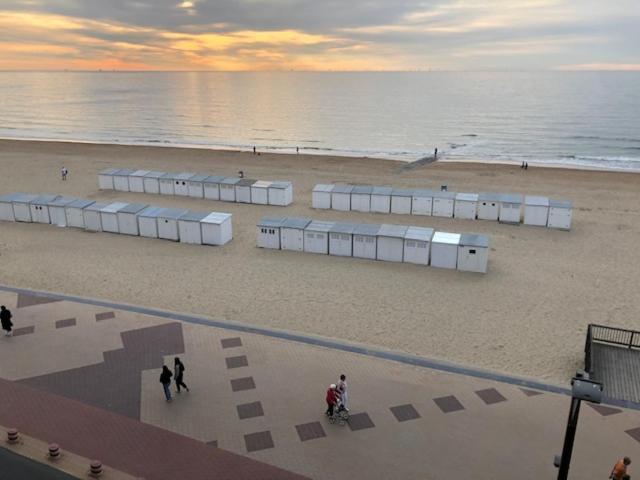 Appartementen Op De Zeedijk In Knokke Op De 3E En 4E Verdieping Van Logie Marie Exteriör bild